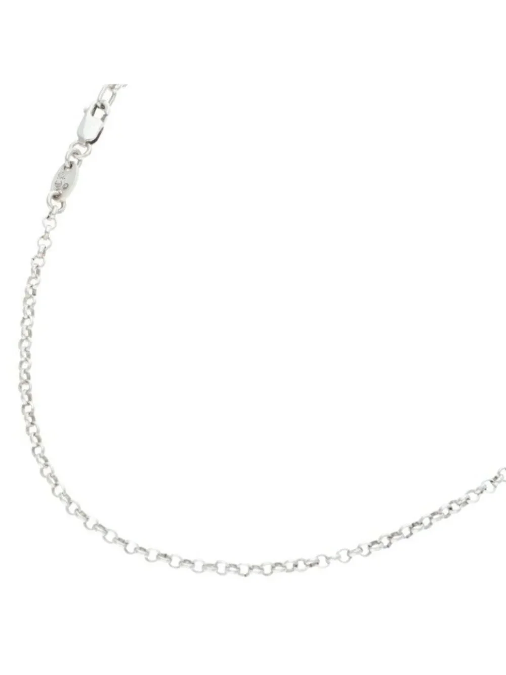 Chrome Hearts Neckchain Roll Chain Silver Necklace